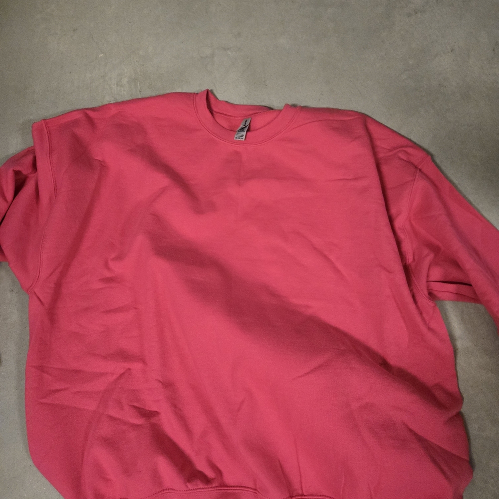Gildan Vibrant Pink Crewneck Sweater
